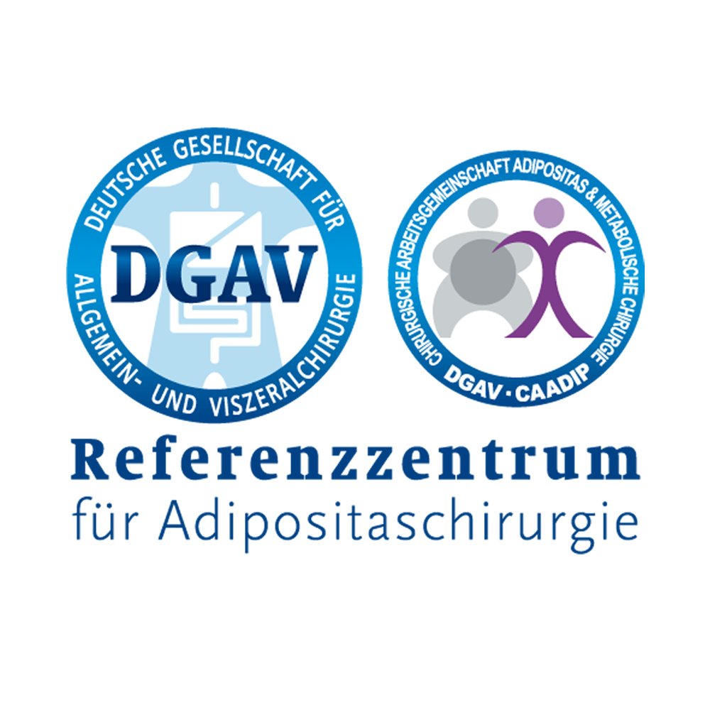 Logo - DGAV - Deutsche Gesellschaft für Allgemein- und Viszeralchirurgie - Referenzzentrum für Adipositaschirurgie
