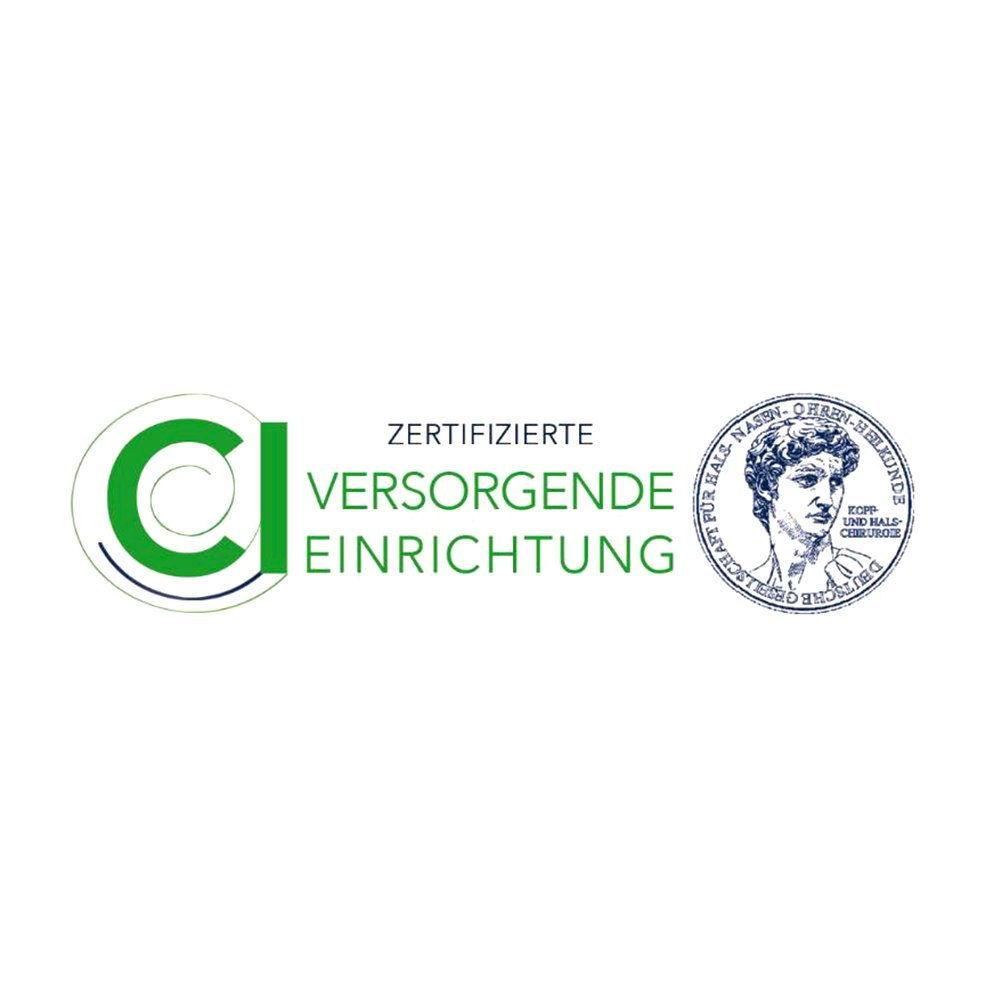 Logo - Zertifizierte DGHNO-CI-Versorgende Einrichtung