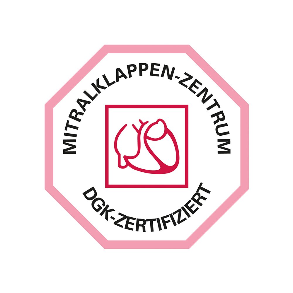 Logo DGK-Zertifiziert Mitralklappen Zentrum