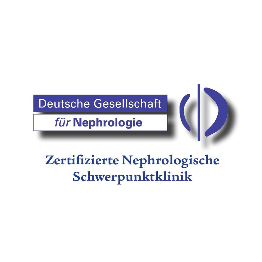 Logo - DGN -Deutsche Gesellschaft für Nephrologie- Zertifizierte nephrologische Schwerpunktklinik