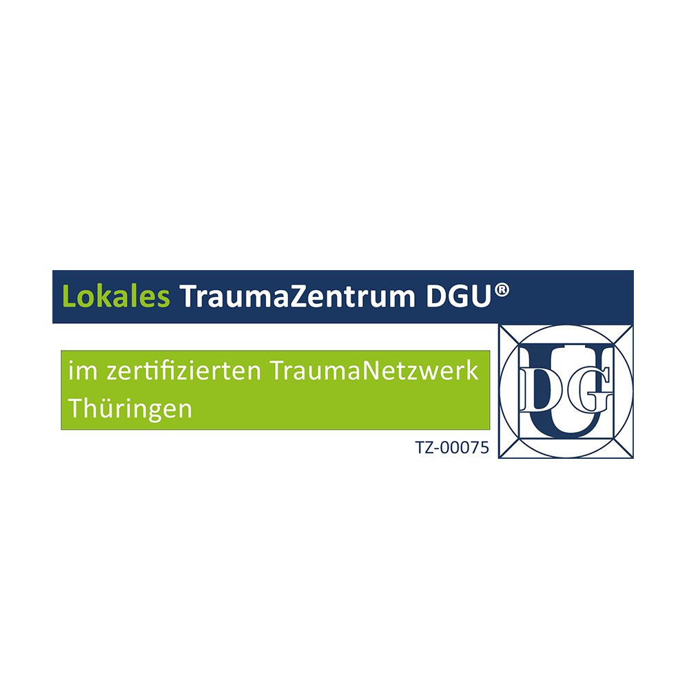 Logo - DGU Lokales TraumaZentrum im zertifizierten TraumaNetzwerk Thüringen TZ-00075