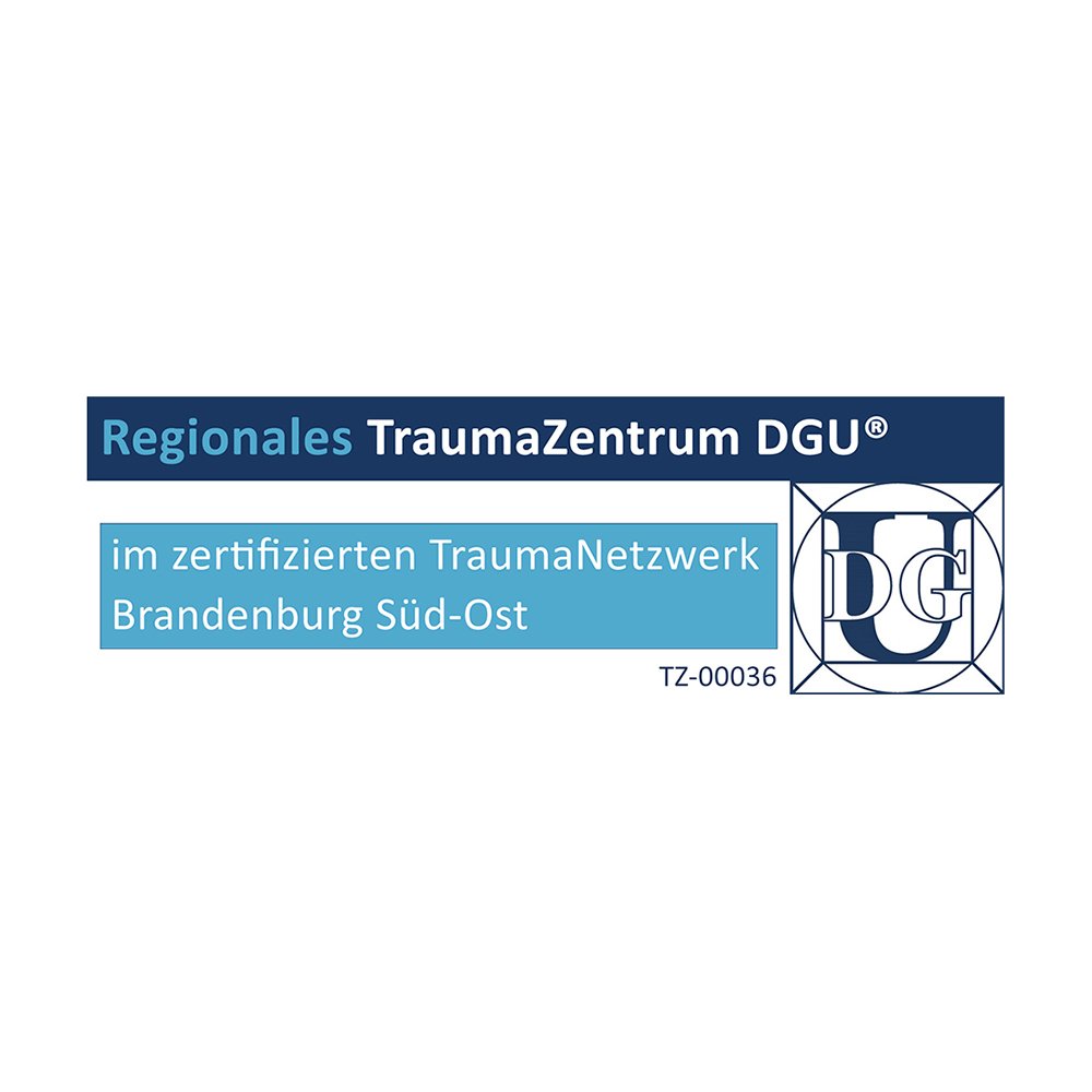 Logo - DGU - Regionales TraumaZentrum im zertifizierten TraumaNetzwerk Brandenburg Süd-Ost