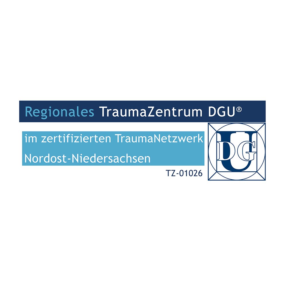 DGU- Deutsche Gesellschaft für Unfallchirurgie - Regionales TraumaZentrum - im zertifizierten TraumaNetzwerk Nordost-Niedersachsen