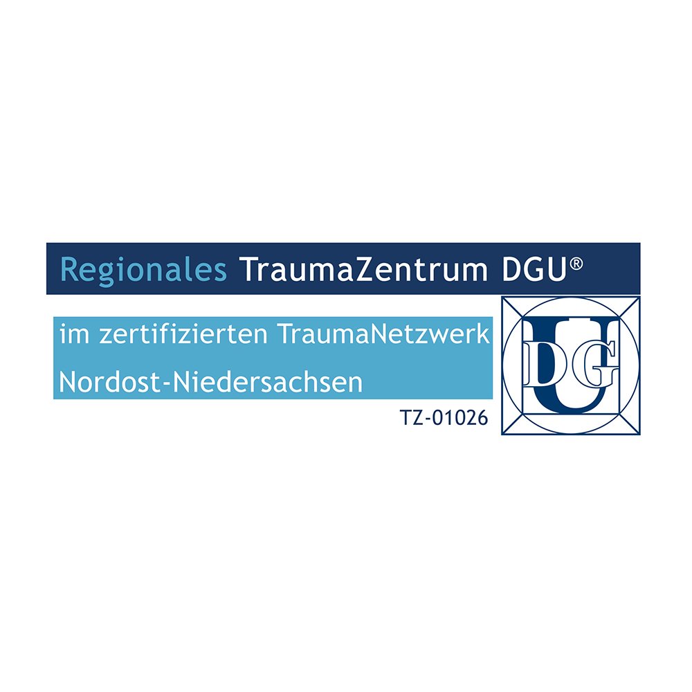 DGU- Deutsche Gesellschaft für Unfallchirurgie - Regionales TraumaZentrum - im zertifizierten TraumaNetzwerk Nordost-Niedersachsen