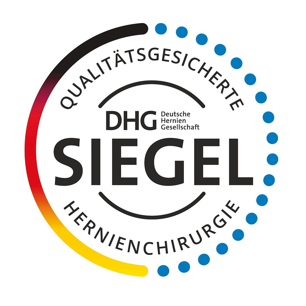 Siegel der Deutschen Hernien Gesellschaft - Qualitätsgesicherte Hernienchirurgie