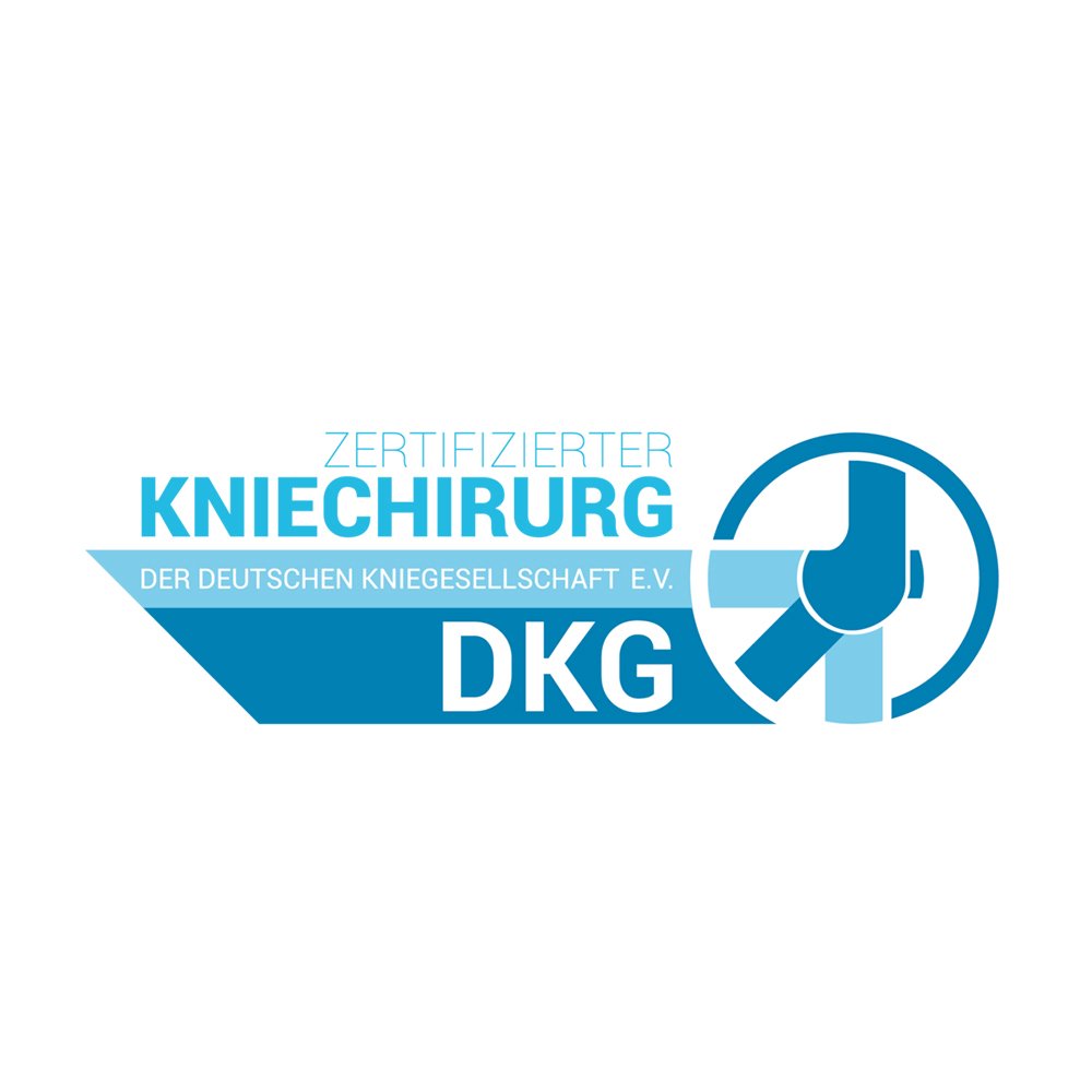 Logo - DKG - Zertifizierter Kniechirurg der deutschen Kniegesellschaft e.V.