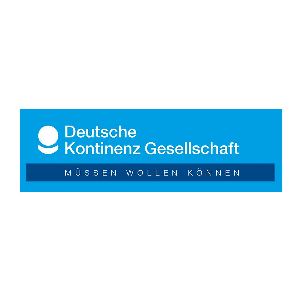 Logo Deutsche Kontinenz Gesellschaft - müssen wollen können