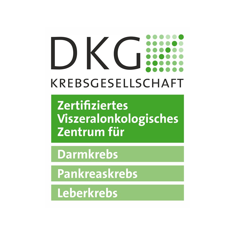 DKG Zertifiziertes Viszeralokologisches Zentrum für Darmkrebs, Pankreaskrebs, Leberkrebs