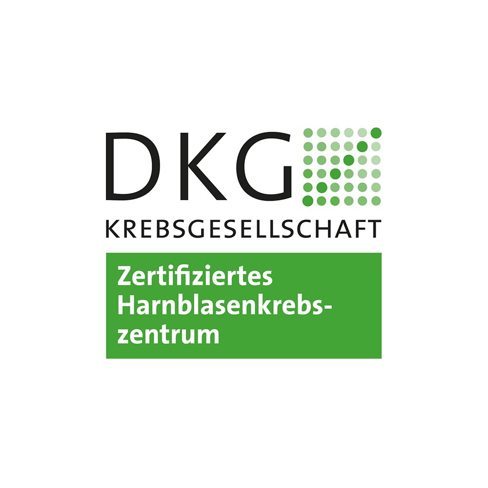 Logo - DKG Zertifiziertes Harnblasenkrebszentrum