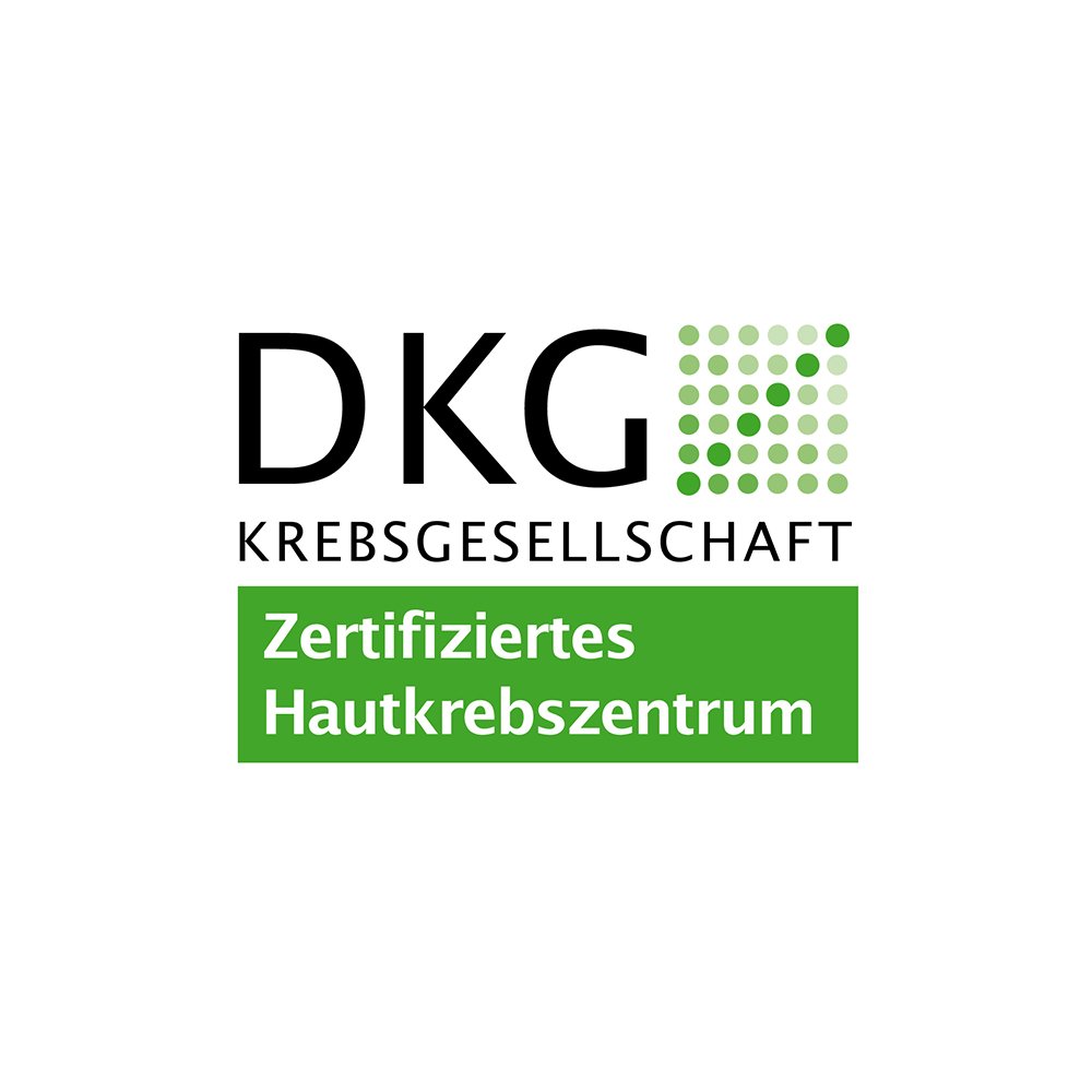 Logo - DKG Zertifiziertes Hautkrebszentrum