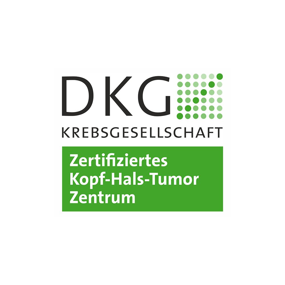 Logo - DKG Zertifiziertes Kopf-Hals-Tumor Zentrum