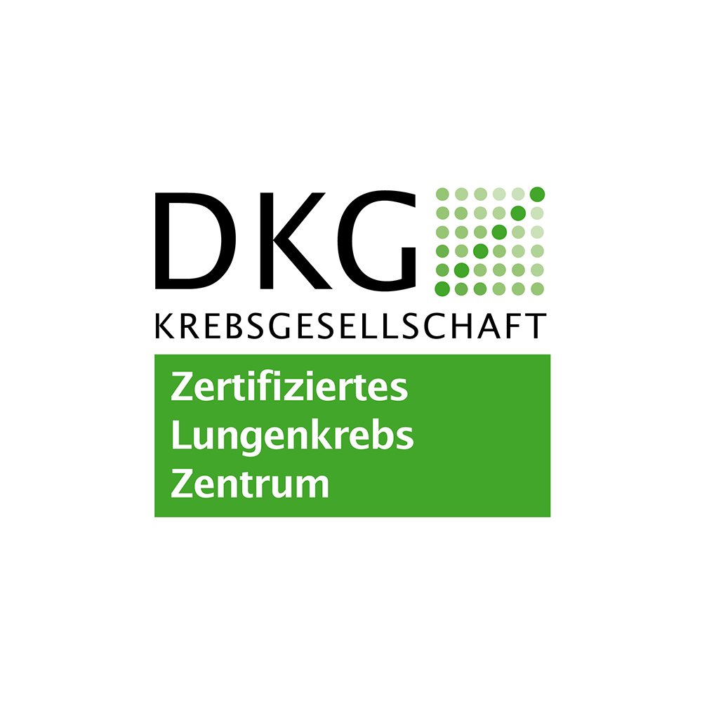 Logo DKG Zertifiziertes Lungenkrebs Zentrum