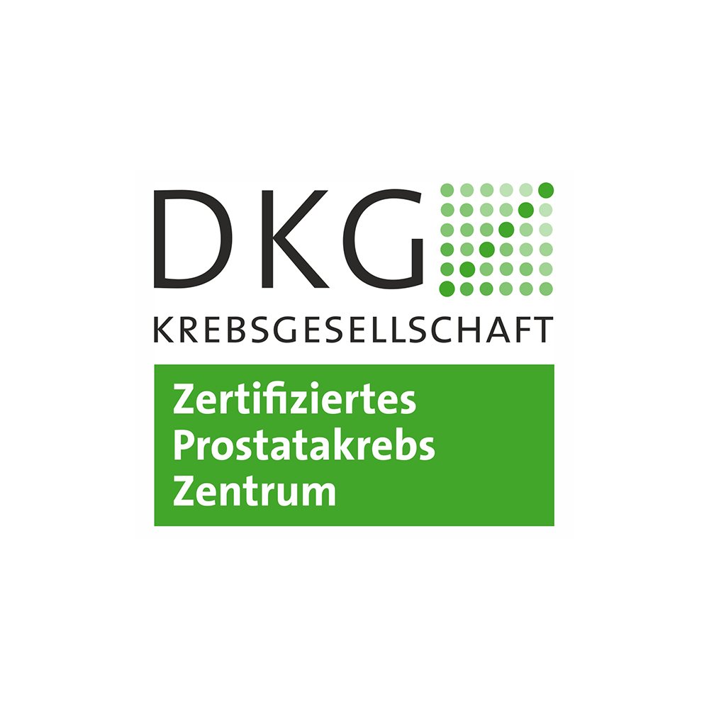Logo DKG Zertifiziertes Prostatakrebs Zentrum