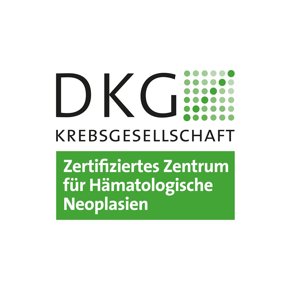 Logo - DKG - Zertifiziertes Zentrum für Hämatologische Neoplasien