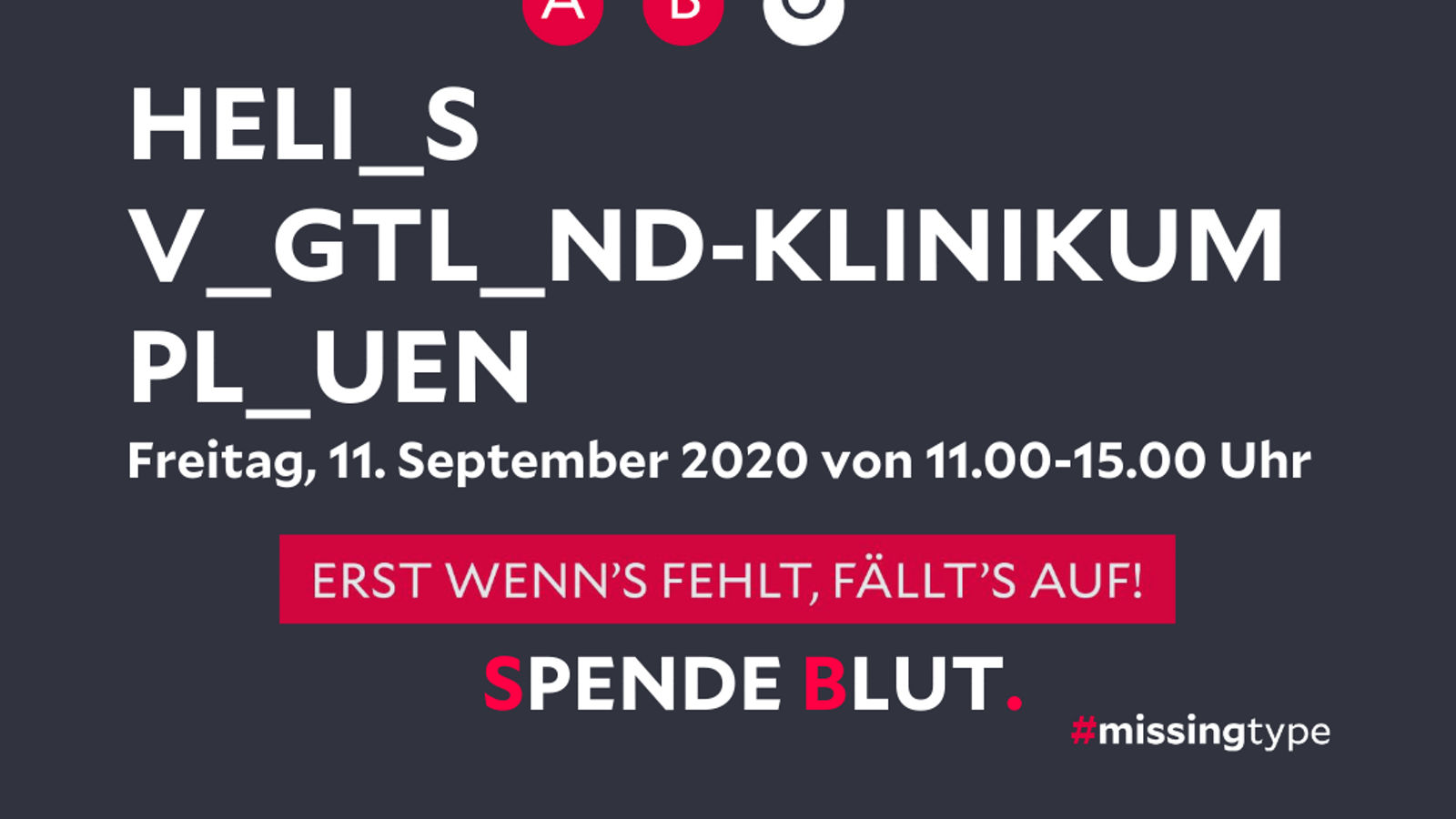 Ein kleiner Pieks und schon ist man Lebensretter!