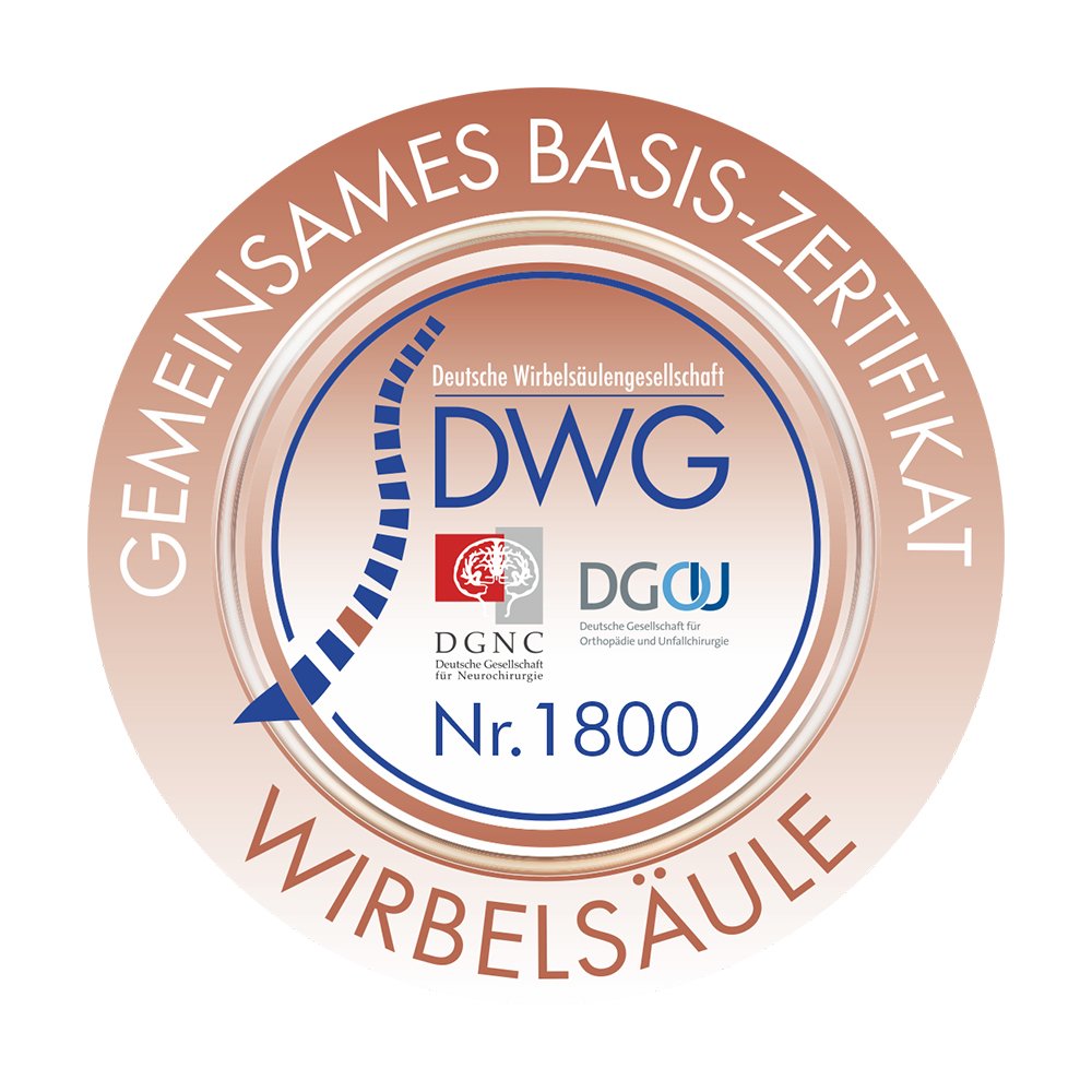 DWG - Gemeinsames Basis-Zertifikat Nr. 1800