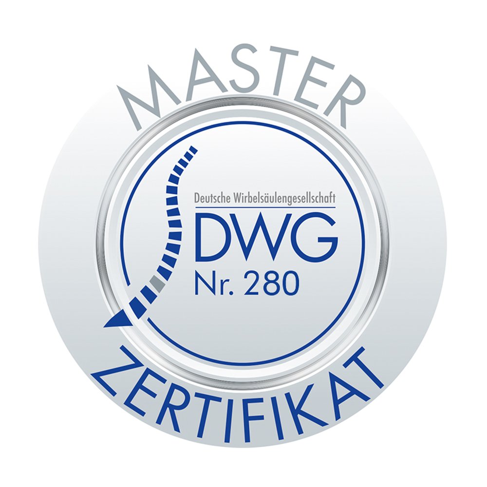 Logo - DWG Master Nr. 280 - Deutsche Wirbelsäulengesellschaft