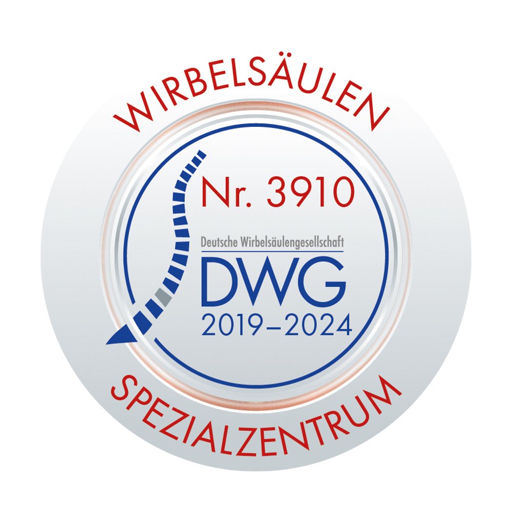 DWG - Deutsche Wirbelsäulengesellschaft - Wirbelsäulen Spezialzentrum - Nr. 3910 - 2019-2024