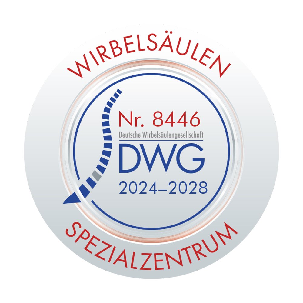 DWG - Deutsche Wirbelsäulengesellschaft - Wirbelsäulen Spezialzentrum - Nr. 8446 - 2024-2028