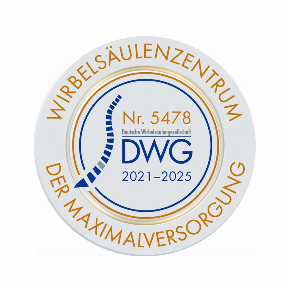Loge des DWG Wirbelsäulenzentrum Maximalversorgung 2021-2025