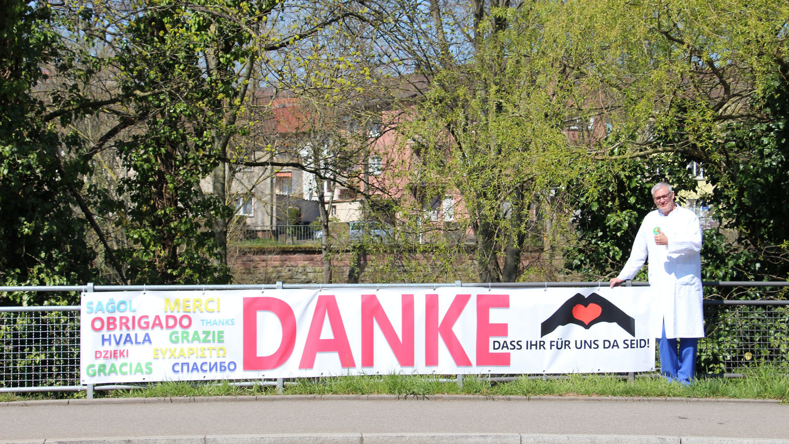 Helios Klinikum Pforzheim sagt Danke