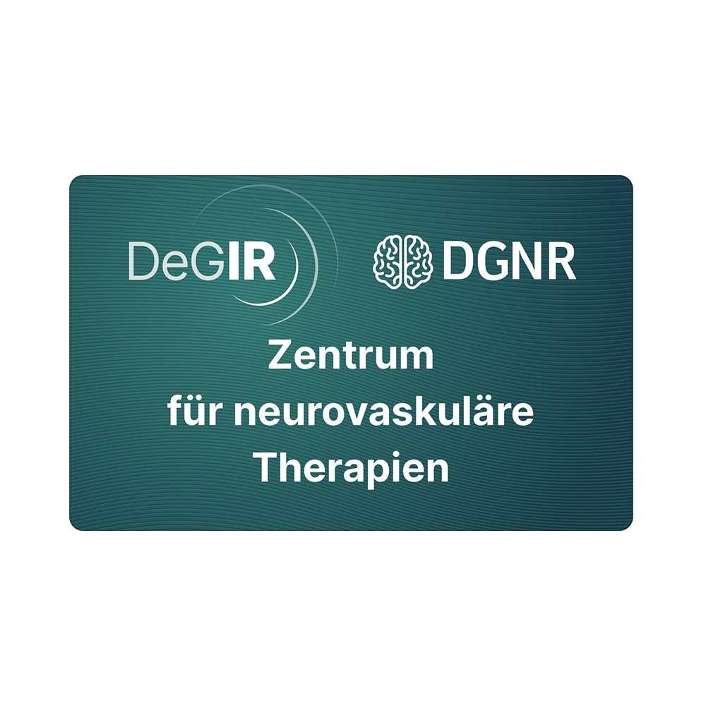 Logo - DeGIR & DGNR Zentrum für neurovaskuläre Therapien