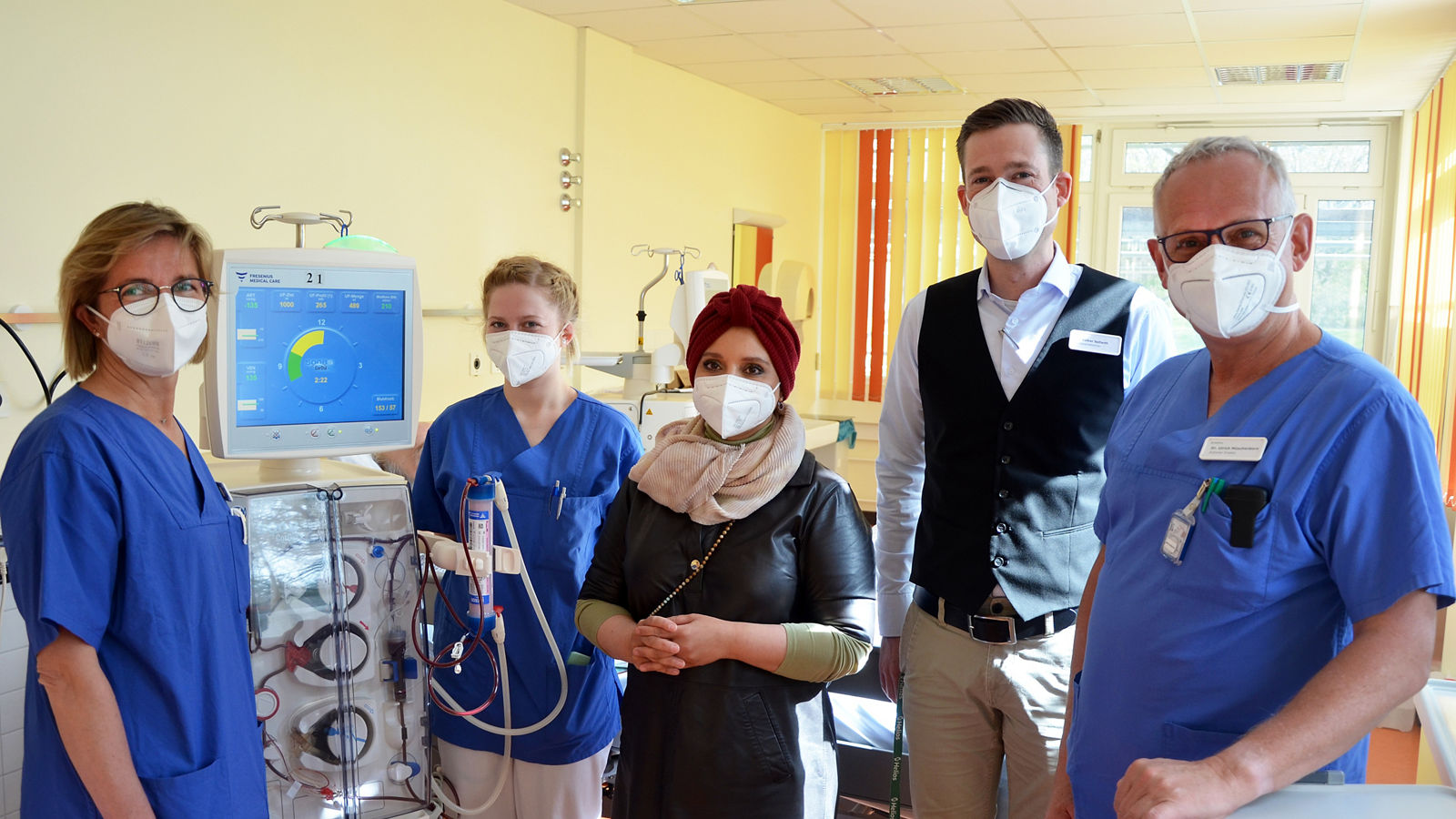 Ein Plus für Nierenpatienten: Dialyseversorgung im Helios Klinikum mit neuem Partner