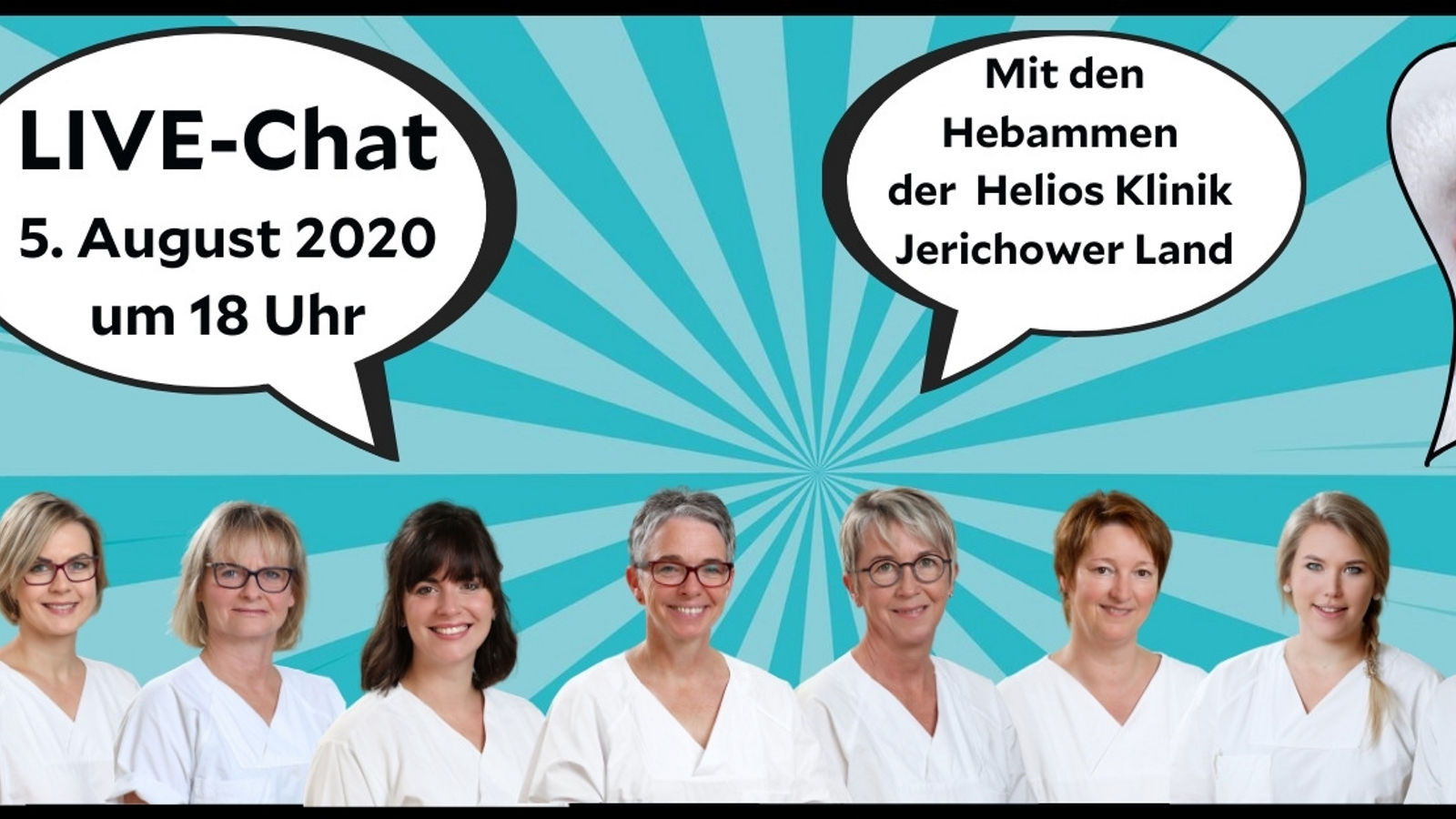  Live-Video-Chat mit der Geburtshilfe der Helios Klinik Jerichower Land 
