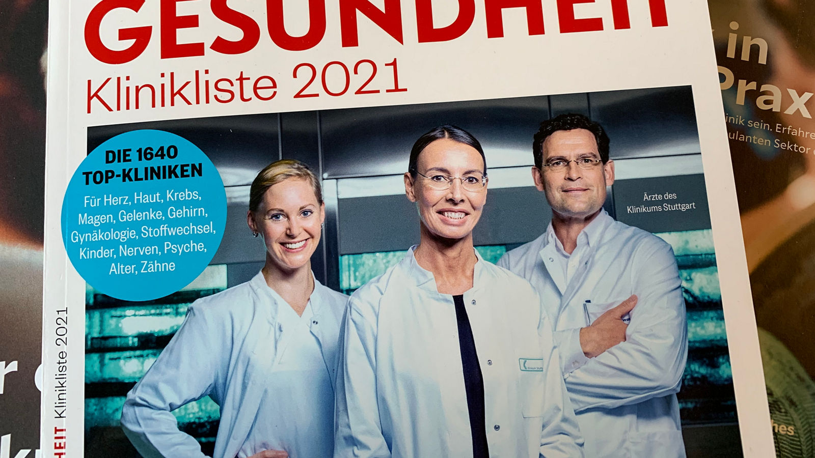 Helios Kliniken Wiesbaden mit elf Fachkliniken von FOCUS Gesundheit ausgezeichnet / Helios HSK auf Platz 59 der TOP nationalen Krankenhäuser 2021