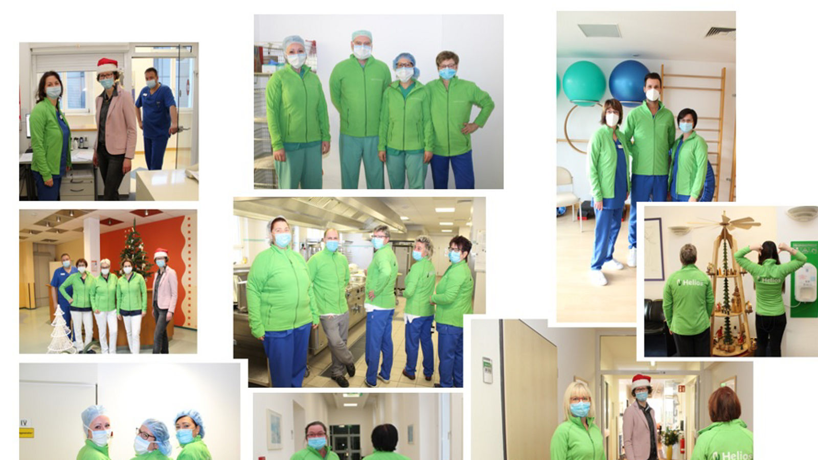 Es grünt in der Helios Klinik Bleicherode
