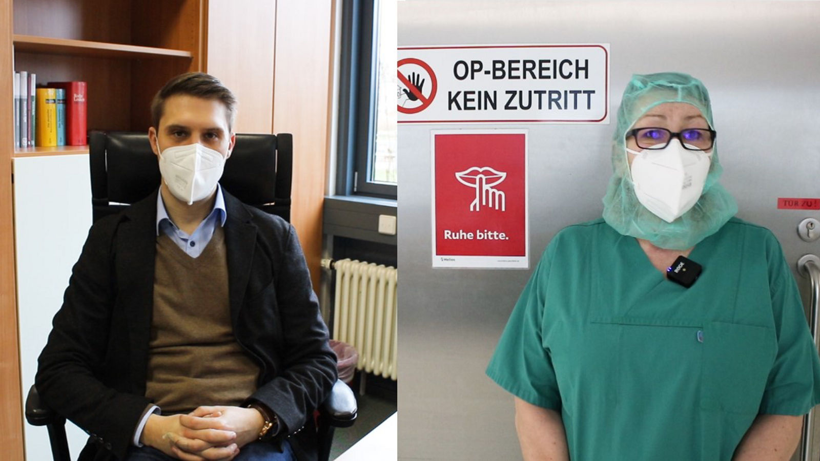 Neue Blickwinkel: Rollentausch zwischen Geschäftsführer und OP-Koordinatorin