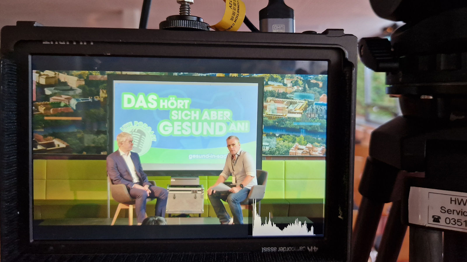 Podcast live zur Gefäßchirurgie
