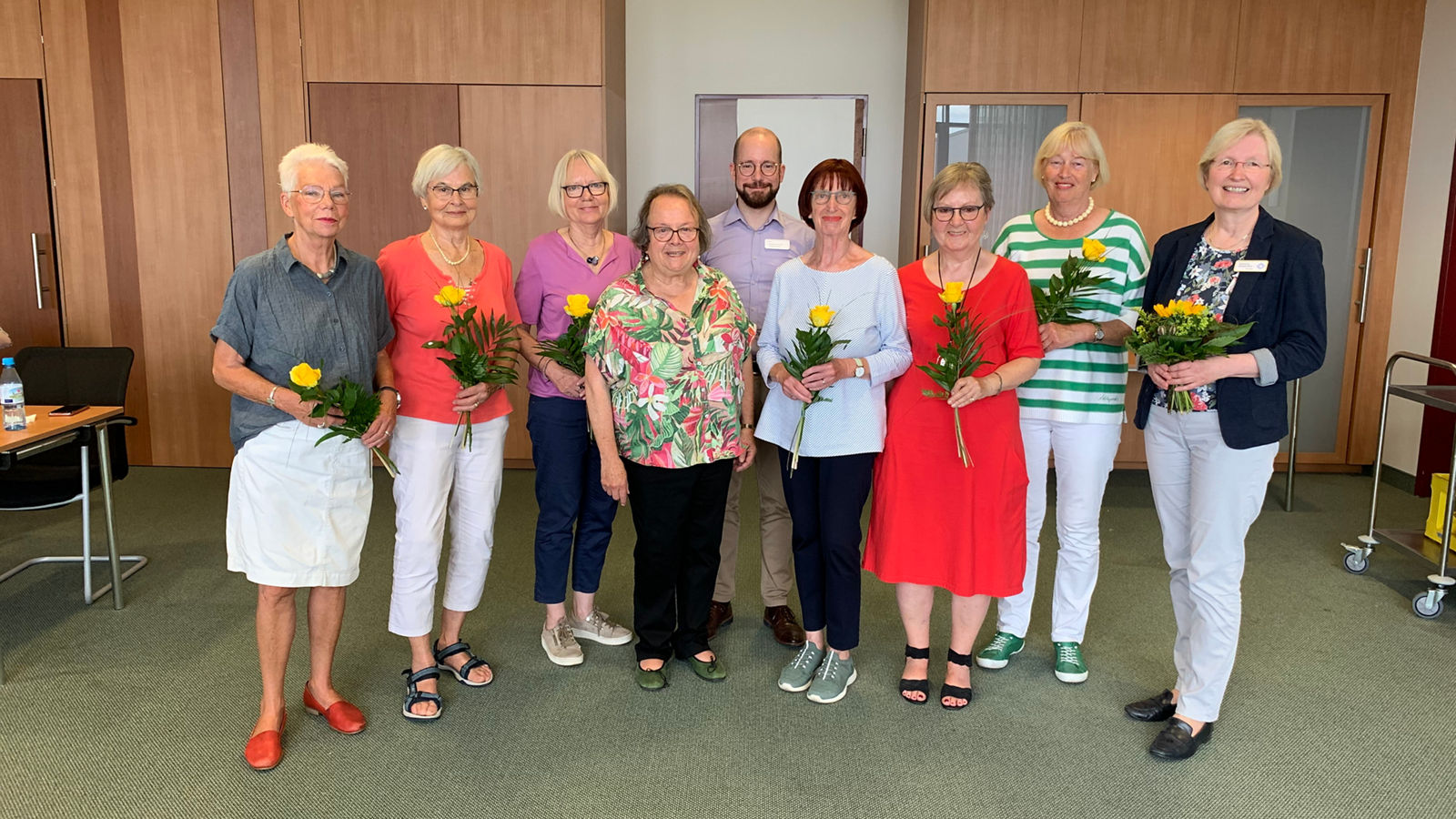 Verabschiedung sowie Feier der Jubiläen der Grünen Damen