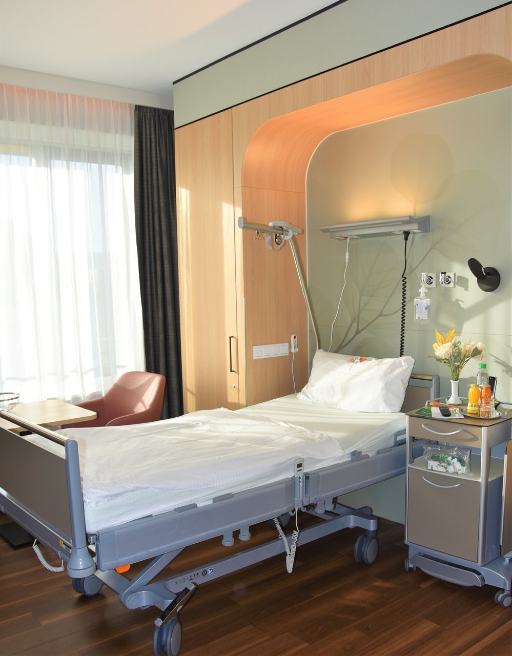 Badezimmer in der Helios Privatklinik Kronach