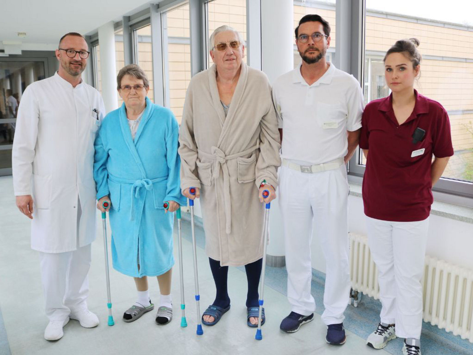 Hochzeitstag gemeinsam im Krankenbett der Helios Klinik Jerichower Land gefeiert