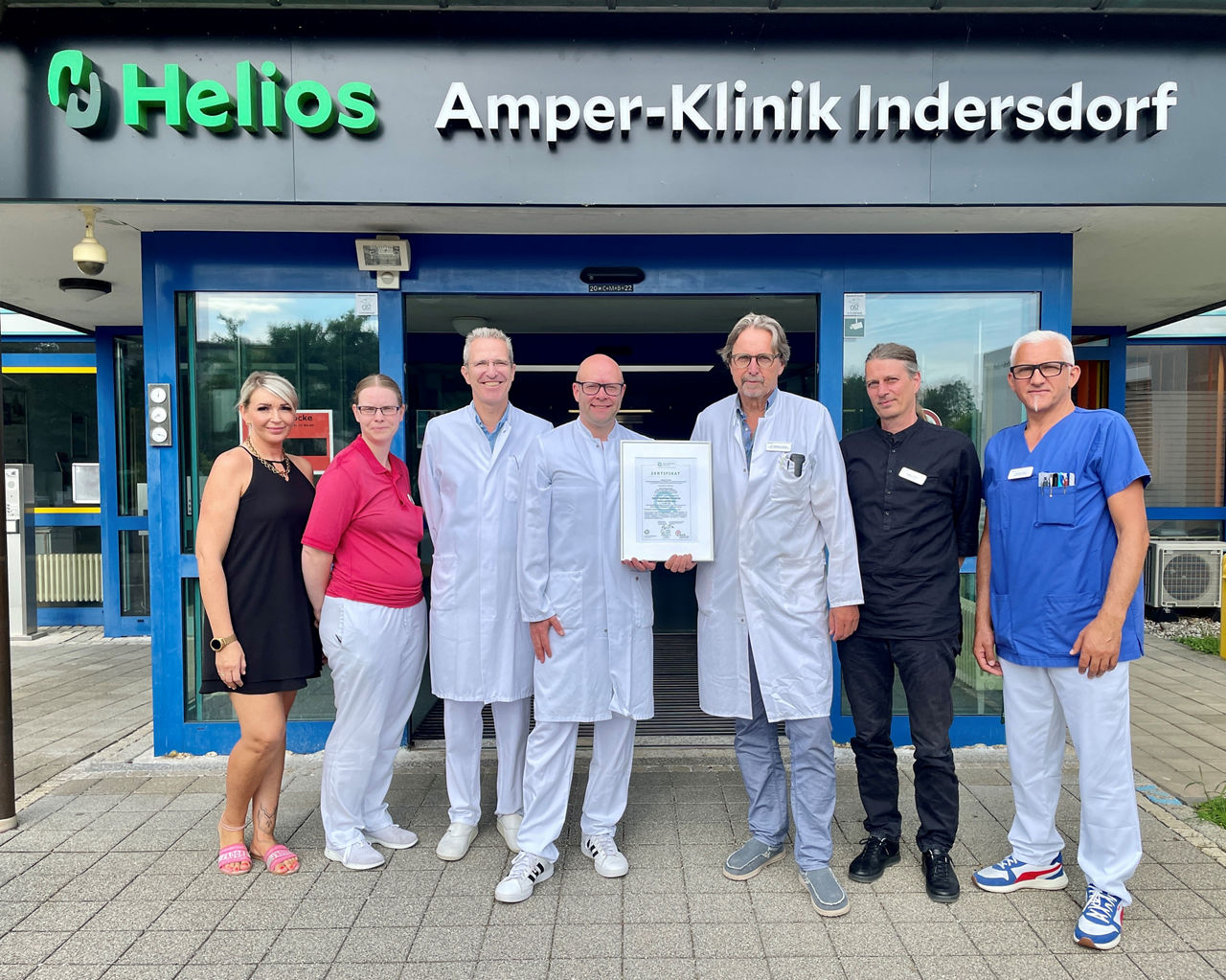 Vorreiter in der Altersmedizin: Helios Amper-Klinik Indersdorf erhält seltenes Qualitätssiegel