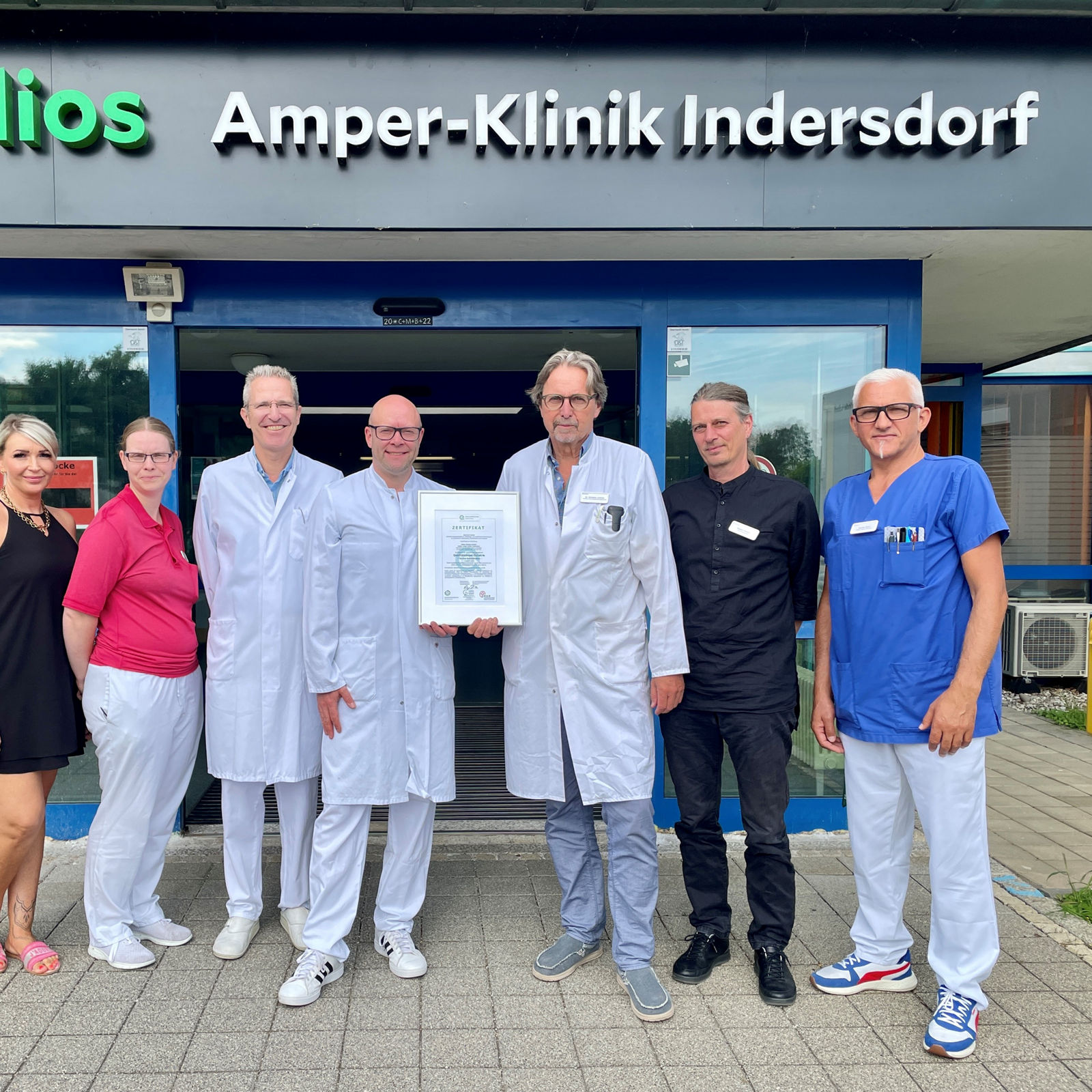 Vorreiter in der Altersmedizin: Helios Amper-Klinik Indersdorf erhält seltenes Qualitätssiegel