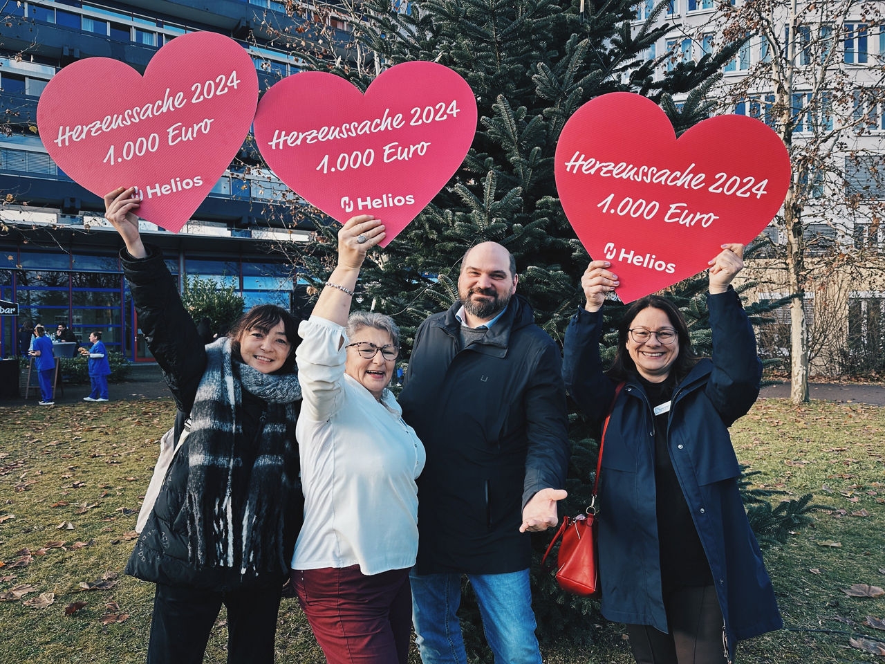 3.000 Euro fürs Ehrenamt: Helios Kliniken Oberbayern fördern soziales Engagement ihrer Mitarbeitenden