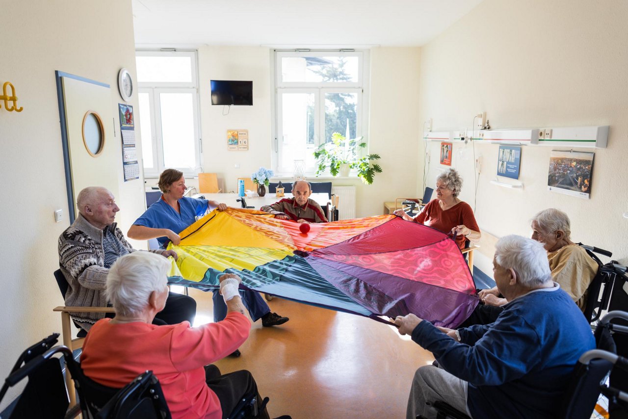 Geriatrie Gruppentherapie