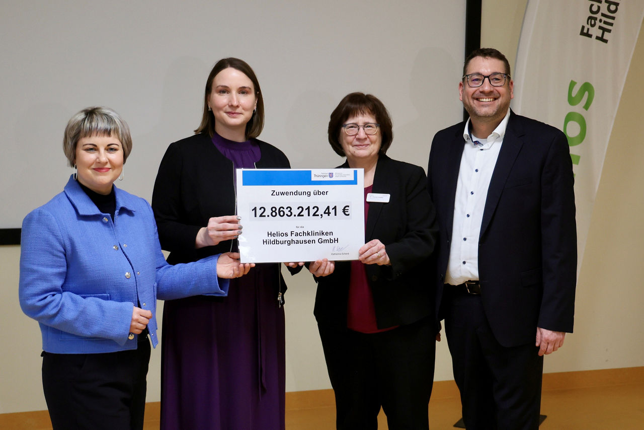 12,86 Millionen Euro für die Helios Fachkliniken Hildburghausen