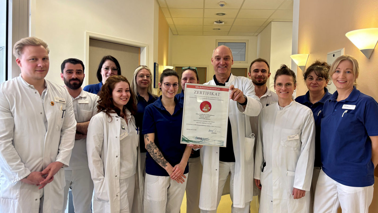 Helios Fachkliniken Hildburghausen erneut als einziges MS-Schwerpunktzentrum Thüringens ausgezeichnet.