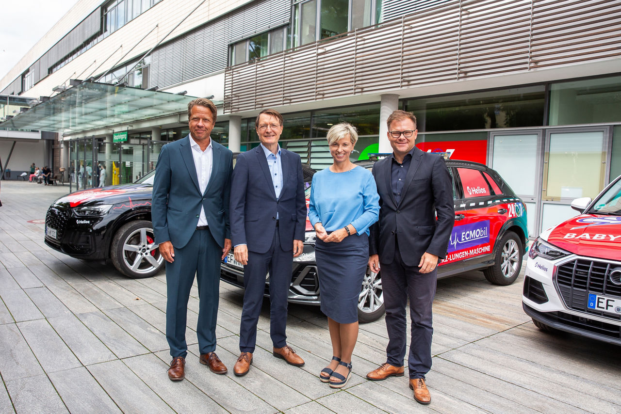 Bundesgesundheitsminister Karl Lauterbach besucht Helios Klinikum Erfurt