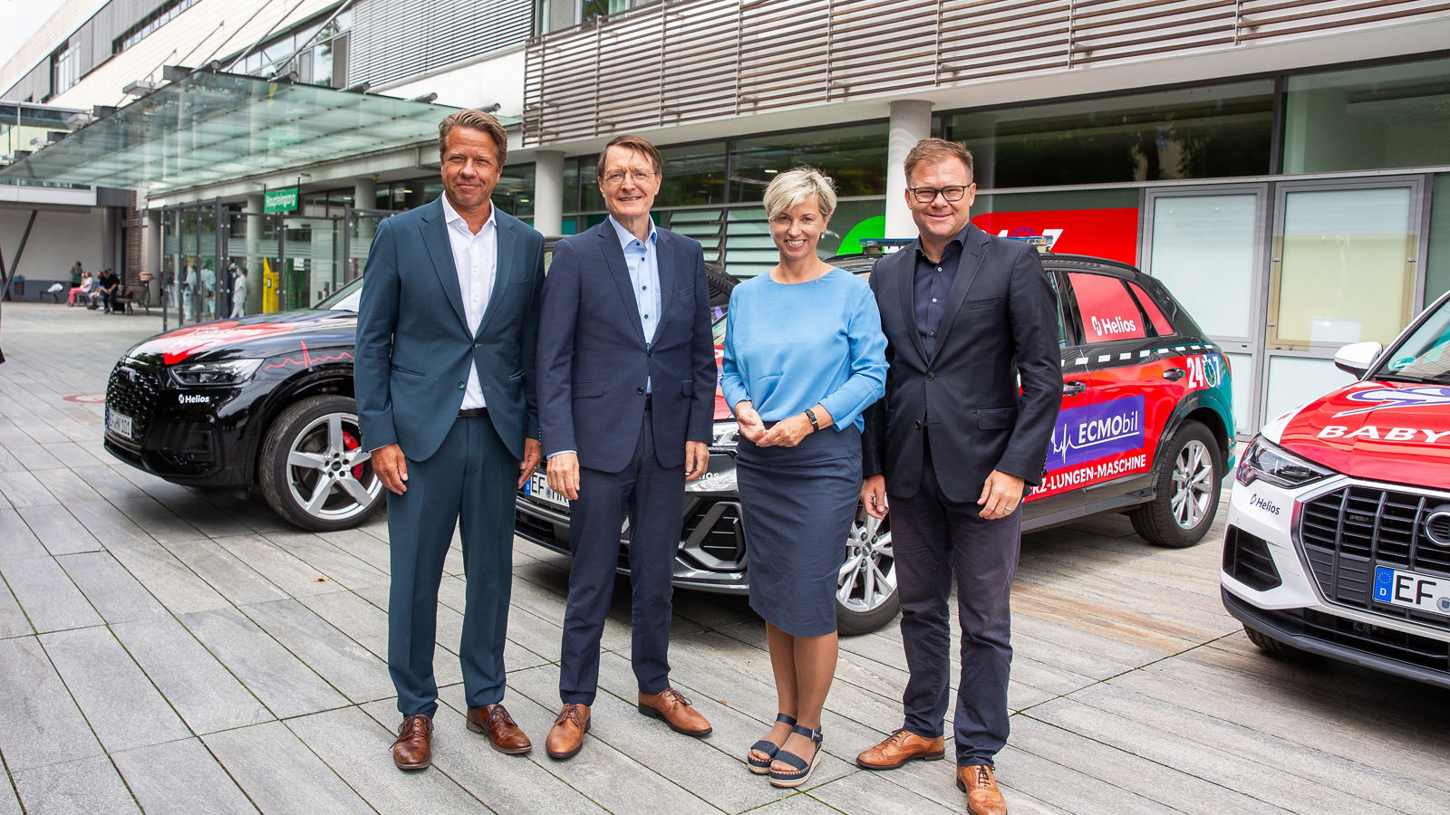 Bundesgesundheitsminister Karl Lauterbach besucht Helios Klinikum Erfurt