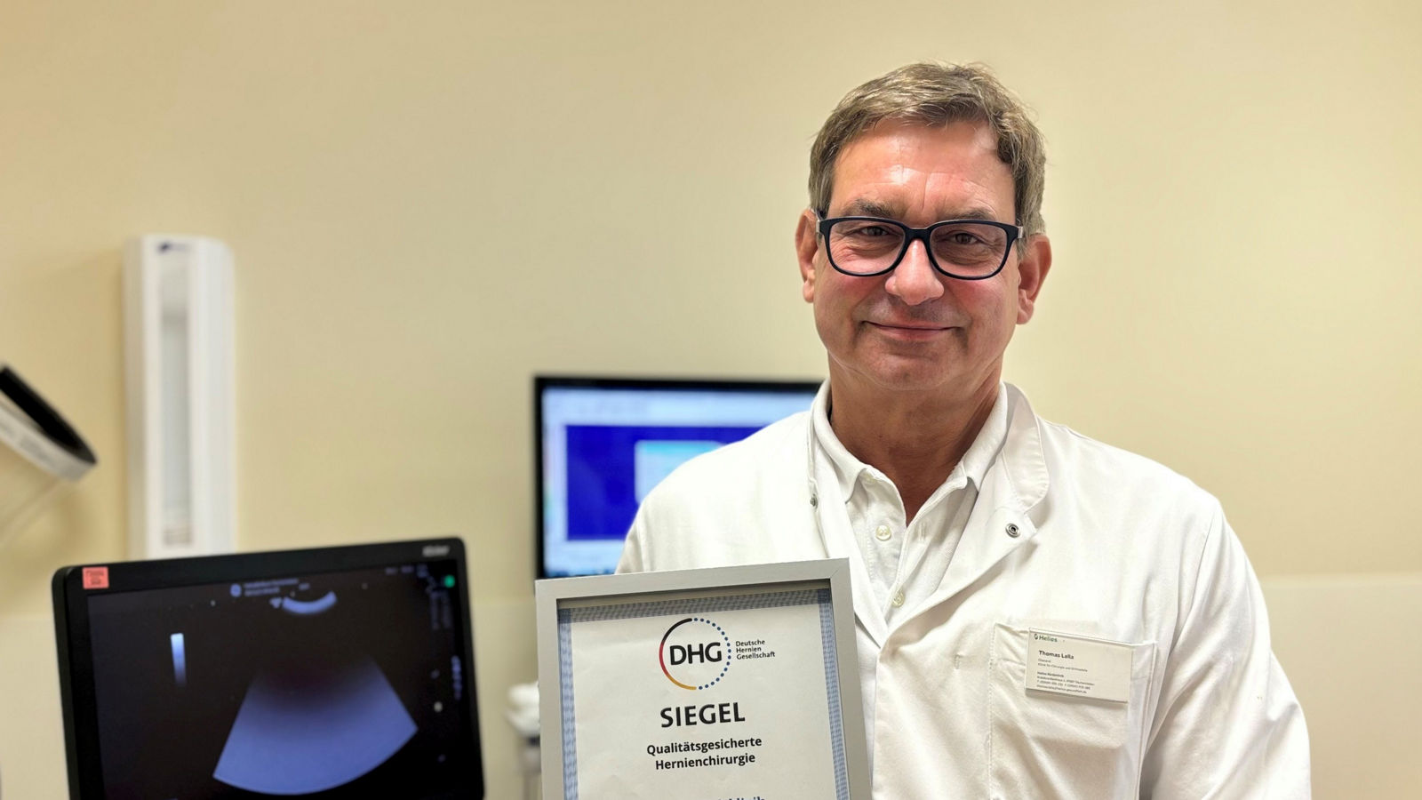 Exzellente Patientenversorgung: Helios Bördeklinik erhält erneut  DHG-Siegel für Qualitätsgesicherte Hernienchirurgie