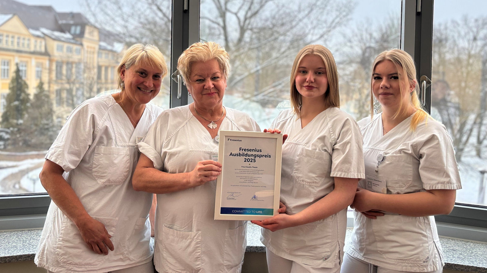 Ausbildung mit Auszeichnung: Burger Pflege-Nachwuchs geehrt 