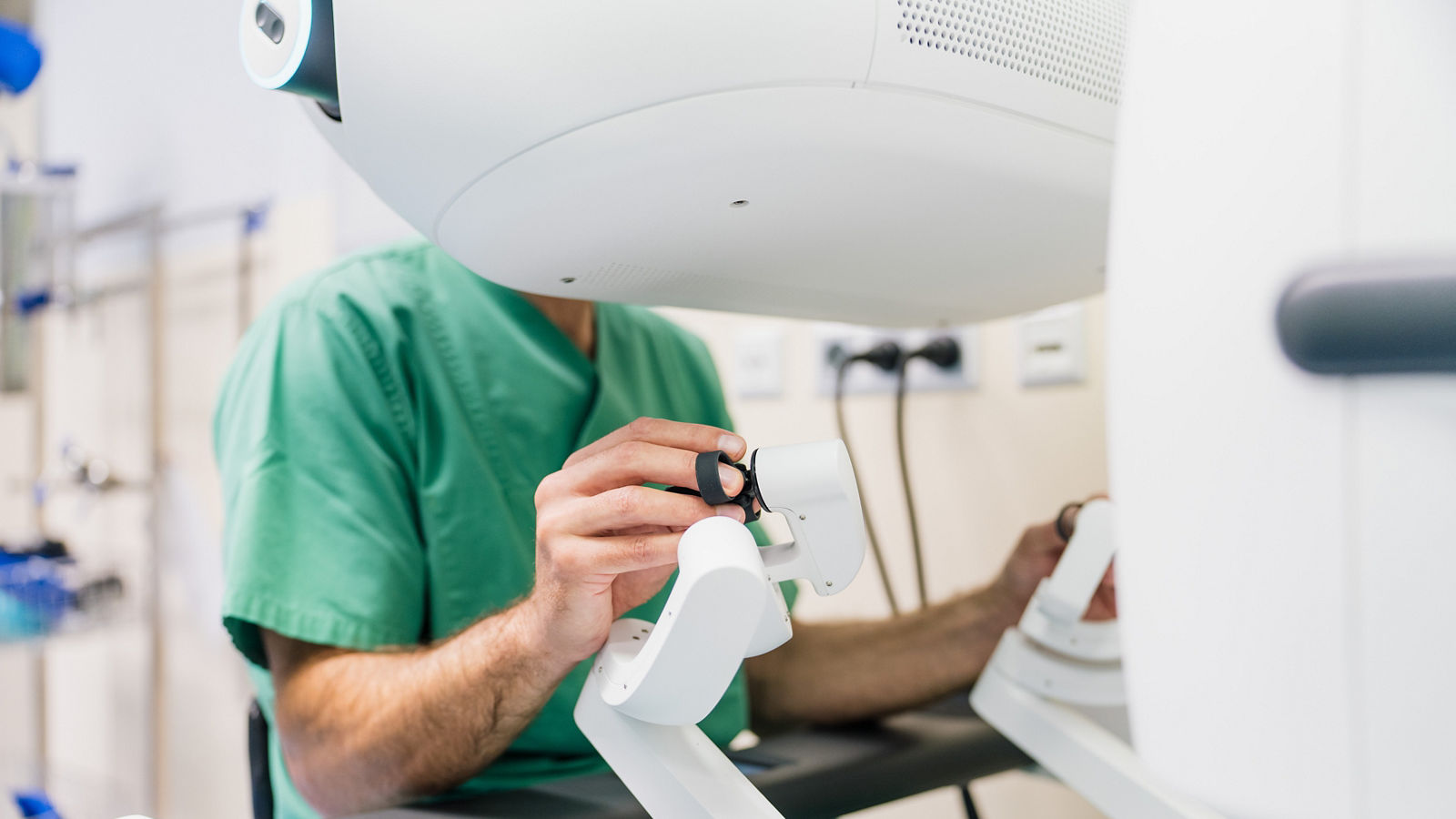Die neuste Generation des roboterassistierten OP-Systems DaVinci 