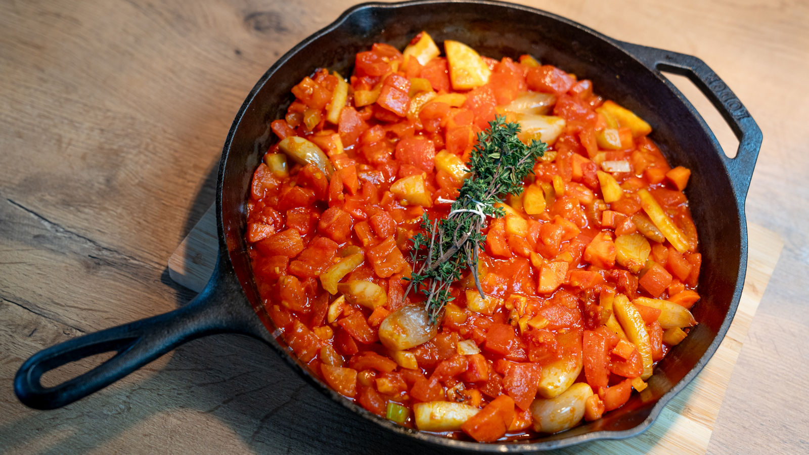 Gesundes Shakshuka