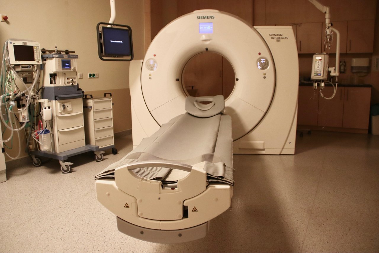 Bild eines CTs am Helios Klinikum Siegburg.