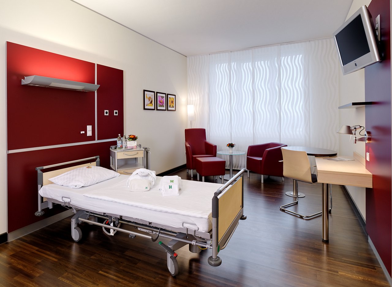  Patientenzimmer am Helios Klinikum Siegburg
