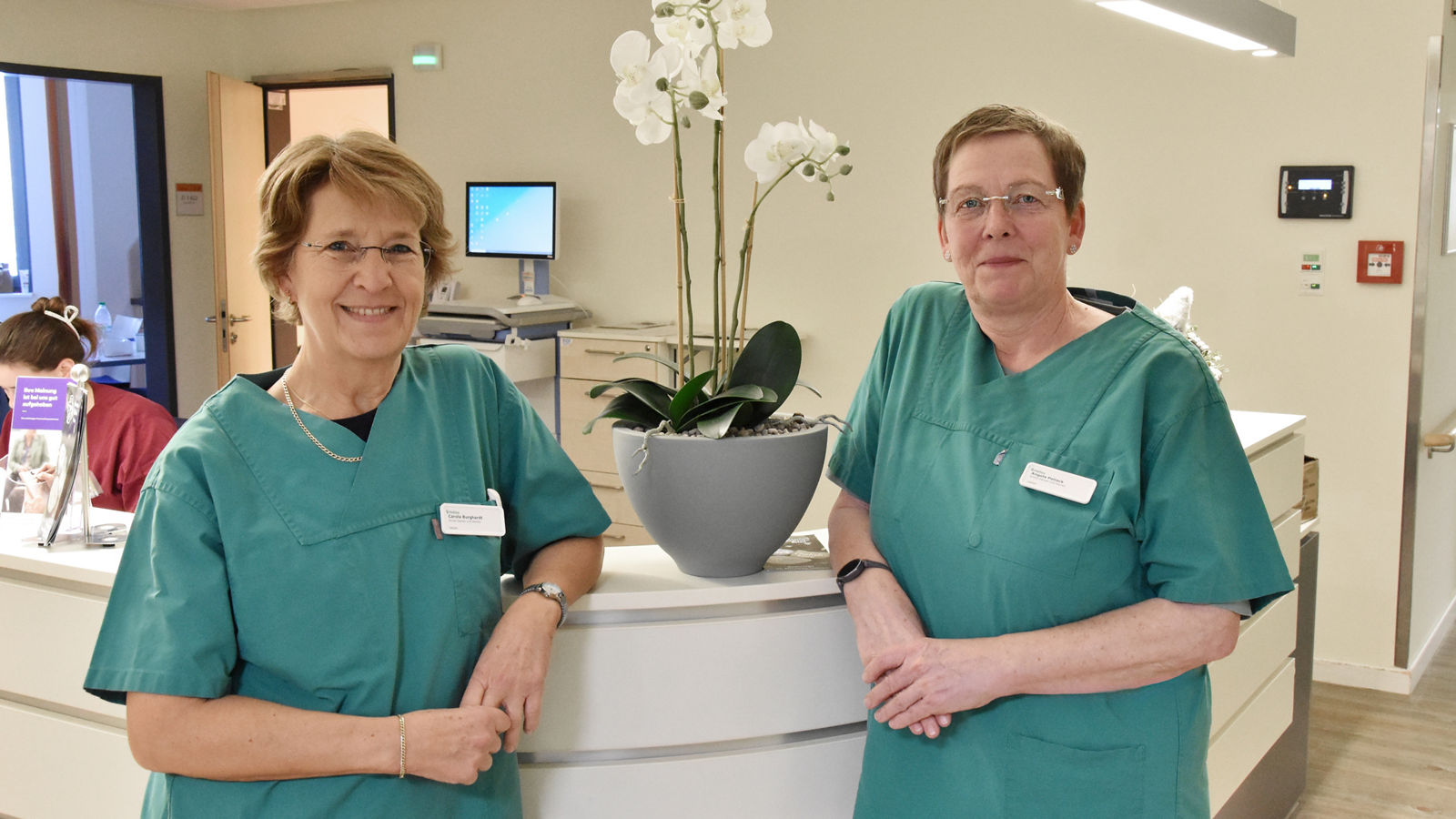 Carola Burghardt und Angela Pollack 